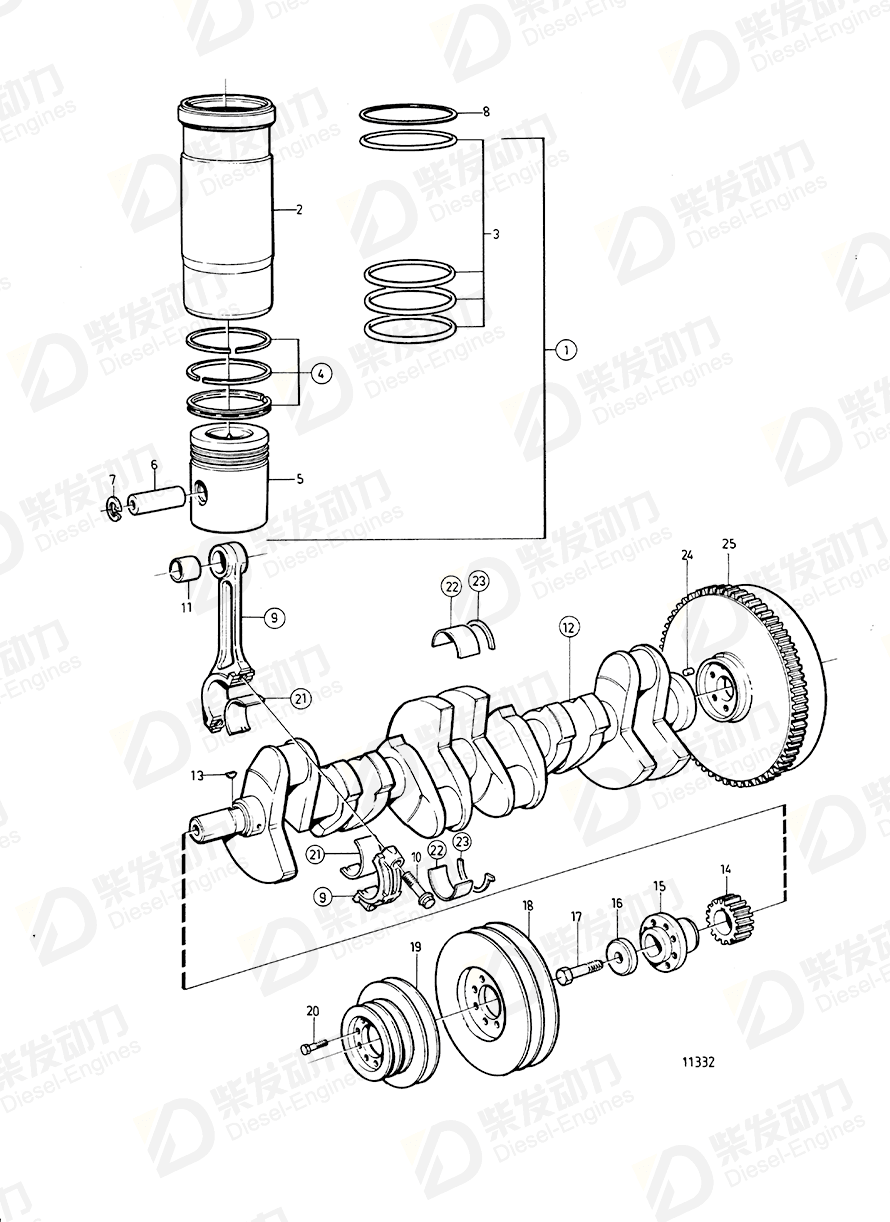 volvo penta Vibration damper 421515 Drawing volvo penta Vibration damper 421515 Drawing